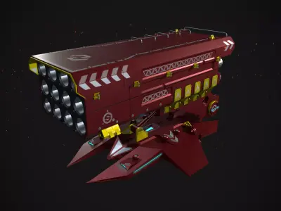 Missile Launcher 3D model