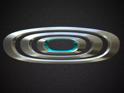 thunder power logo 3D model