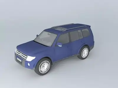 Mitsubishi Pajero 3.8 V6 Free 3D model