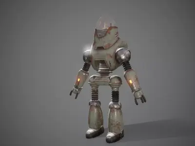Fallout - Protectron Robot  3D model