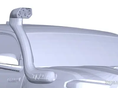 2019 TOYOTA Tacoma TRD Pro 3D Scan Surface Data Model 3D model