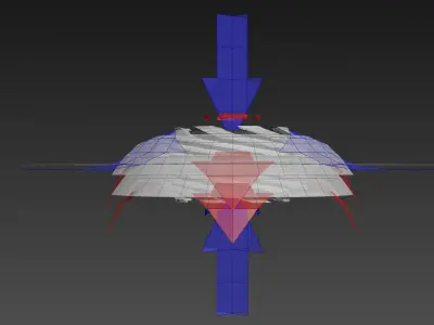 Double Inverted Coanda Motor - Concept 3D model