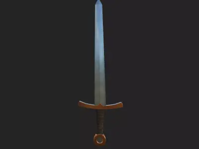 Sword Cartoon 03 3D model