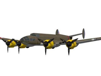 Bloch MB162 3D model