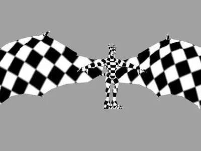 Puff The Magic Dragon AAA Low-poly 3D model