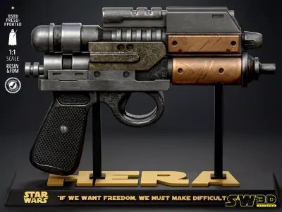 STAR WARS Hera Blaster 3D print model