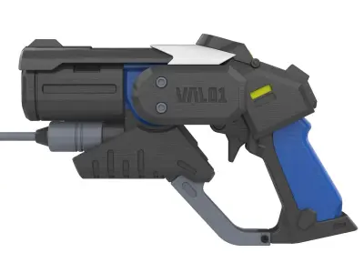  Mercy Blaster Combat Medic Ziegler Overwatch - Commercial STL 3D print model