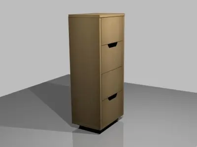 cupboard or Closet Free 3D model