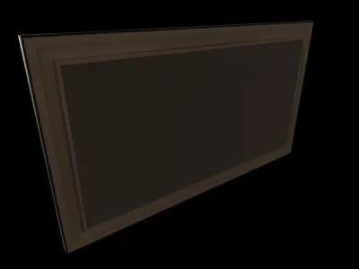 Rivertown Oil Painting 3D model