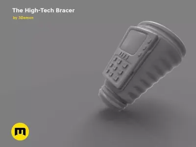 The High-Tech Bracer 3D model