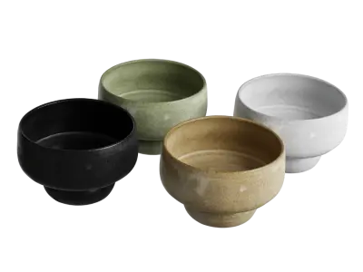  Rustic Ceramic Vase Model, Brown 