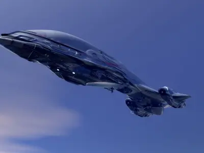 TRANS GALLACTIC CRUISER 3D model