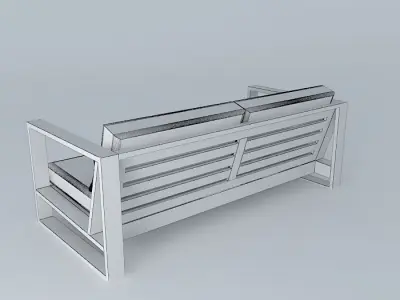 balcony sofa Free 3D model