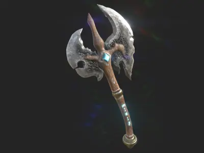 3D AXE MODEL 3D model