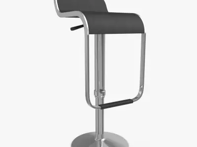 Bar Stool Collection 3 3D model