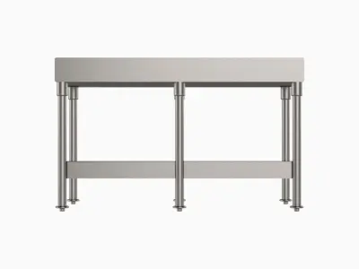 Stainless Steel Table 2 3D model