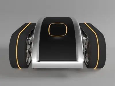 Drone transformer 3D model