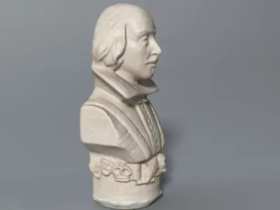 williams shakespeare Bust 3D model