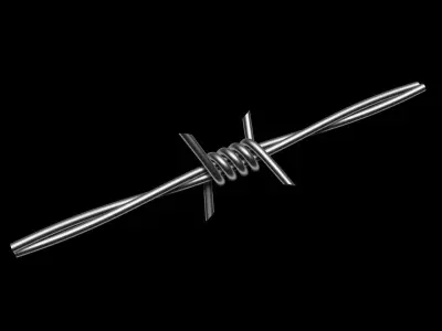 Barbed Wire 3D model