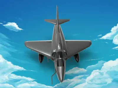 McDonnell Douglas F-4 Phantom 3D model