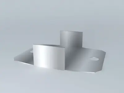 Flex C 5 1 2 Curved Wall wo Stud Free 3D model