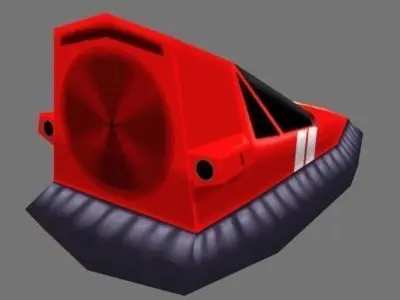 BHoverCraft ferrari jet ski 3D model