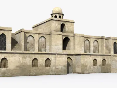 Arab x21 Low-poly 3D model
