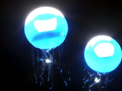 Jellyfishes 3D model
