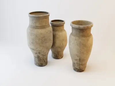 jars - jugs - vases 3D model