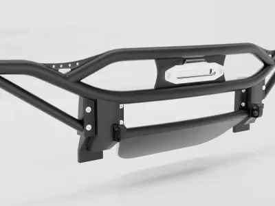 BUMPER FRONT ADD TUBOLAR JEEP GLADIATOR 3D model