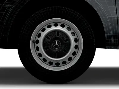 Mercedes Benz E Vito 2020 wheel 3D model