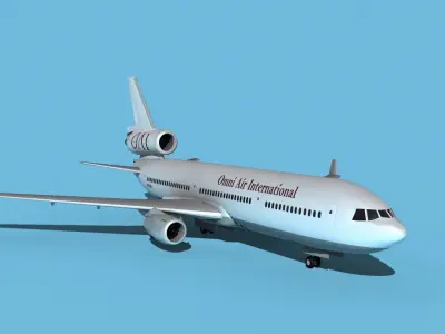 McDonnell Douglas MD-11 Omni Air Intl 3D model