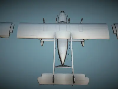 Sikorsky S-40 - 3D Printable Model 3D print model