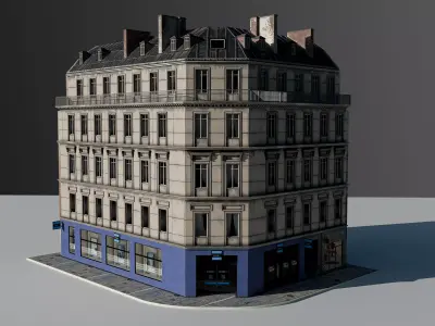 European Commercial Bank 3D model