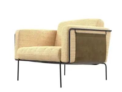 Armchair Bauhaus Free 3D model
