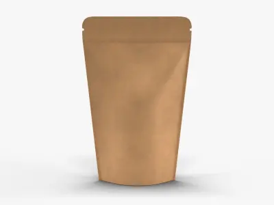 Paper Standup Pouch 3D model