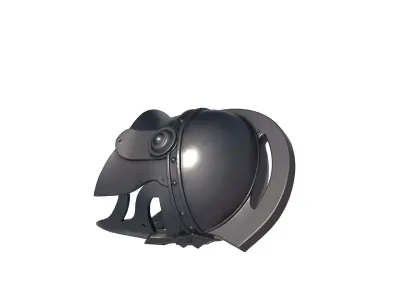 Spartan Helmet - Spartan Helmet stl - Sci Fi helmet 3D print model purchase
