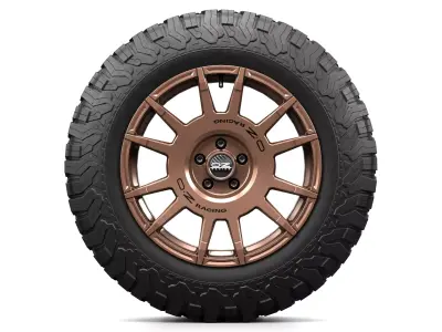 OZ Rally Legend Wheel 3D model