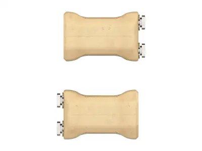 Unity Tactical Direct Attach VFG Vertical Foregrip M-LOK FDE Low-poly 3D model