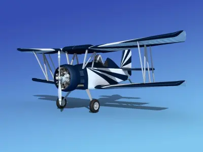 Grumman G-164 AgCat V19 Sport 3D model