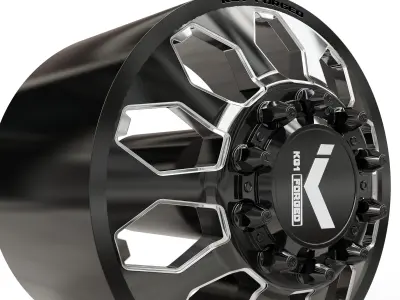 FRONT KG1 KD003-B-1 DUALLY WHEEL 3D MODEL 3D model