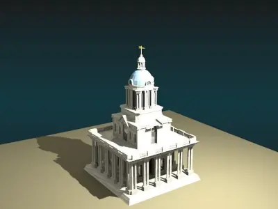 the Greenwich Tower  3D model