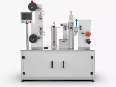 Automatic Double Side Lamination Cutting Machine 3D model