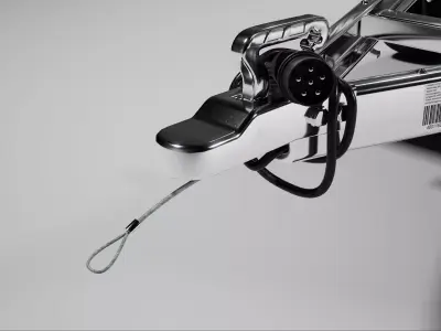 Utility Garden Car Trailer 3D model