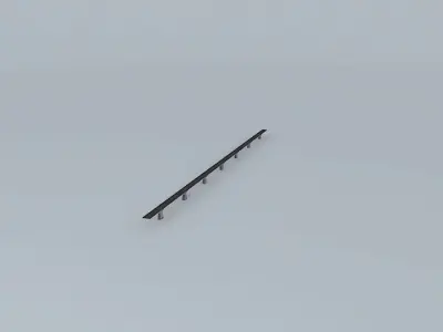 Bridge THE metal bar Free 3D model