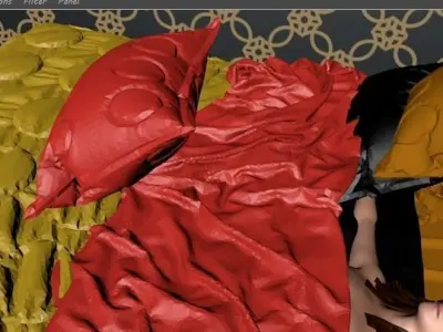 House from home and abroad is equipped 3D model