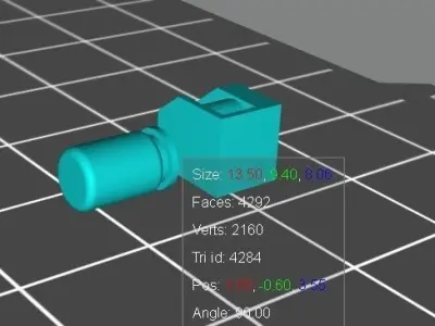 Lifeboat Crane 3D print model