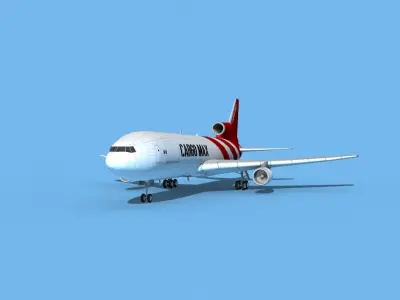 Lockheed L-1011 TriStar Cargo Max 3D model