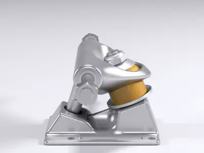 Cruiser board truck 3D model