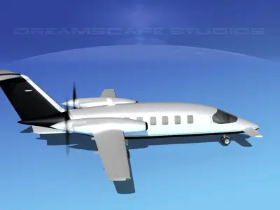 Piaggio Avanti P180 V11 3D model